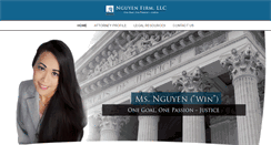 Desktop Screenshot of nguyenfirm.com